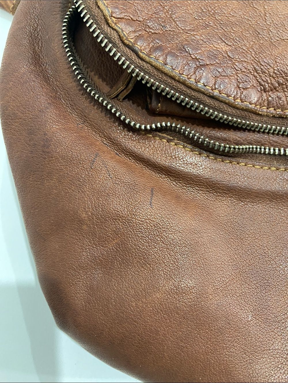 Latico Brown Leather Crossbody Saddle Bag - Picture 8 of 8